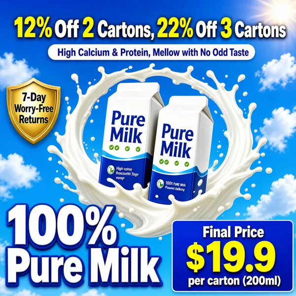 Pure Milk Promotion Main Image