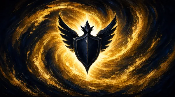 Golden Vortex Shield
