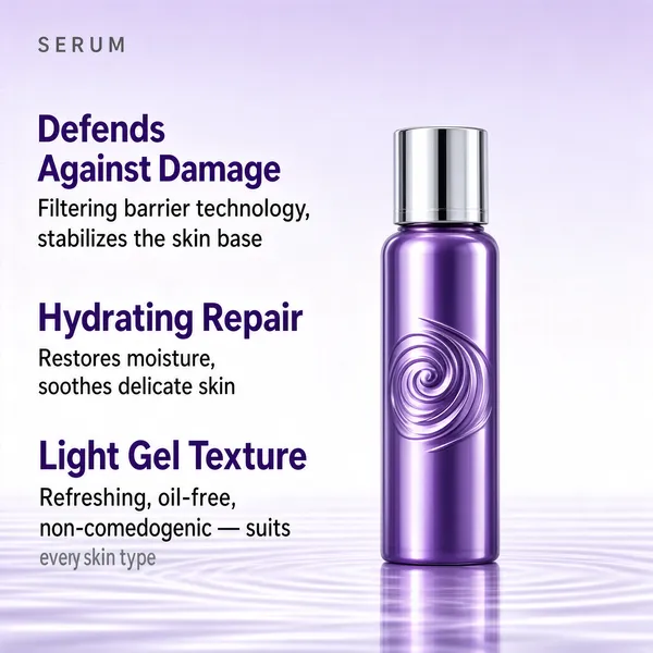 Soft Lavender Minimal Serum Promo