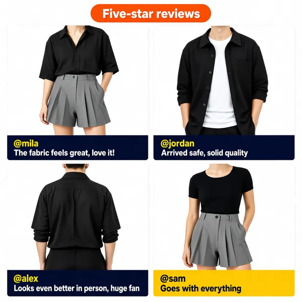 Five-Star Reviews Product Showcase
