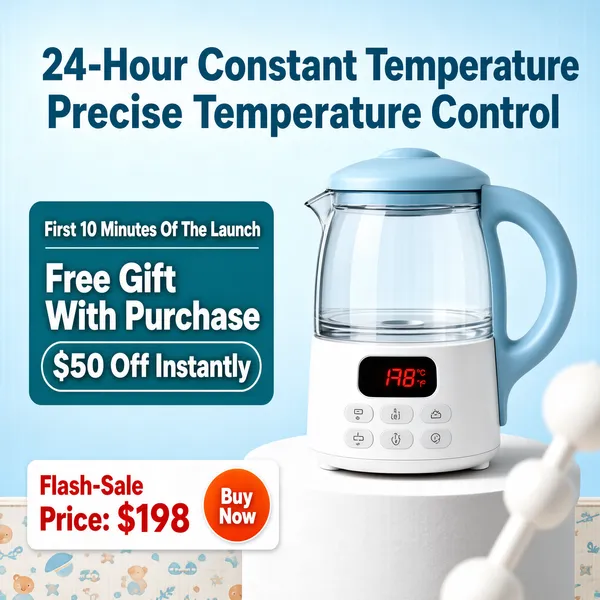 24-Hour Temperature Baby Kettle