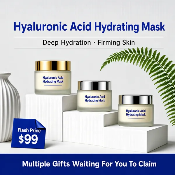 Hyaluronic Acid Hydrating Mask Product Display