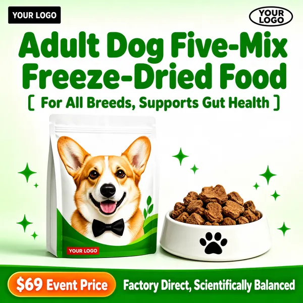 Adult Dog Freeze-Dried Pet Food