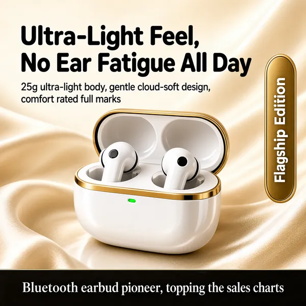 Ultra-Light Wireless Earbuds Flagship Edition