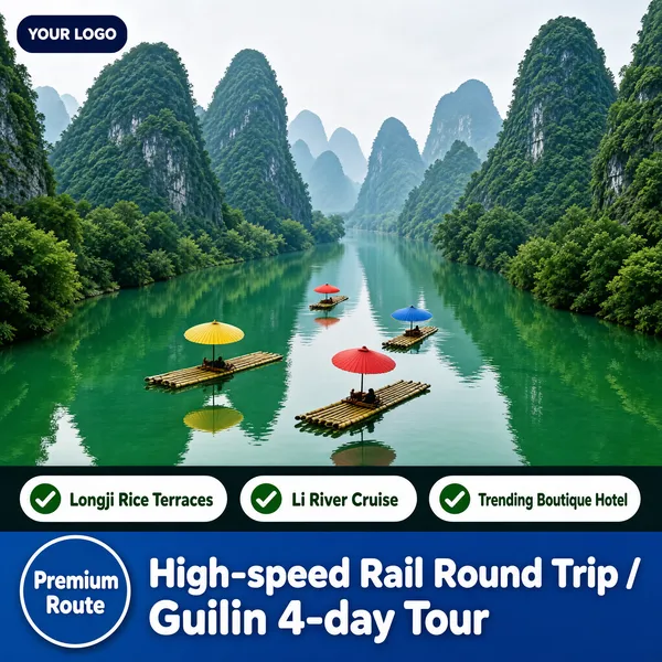 Guilin Karst River Scenery Tour Promotion