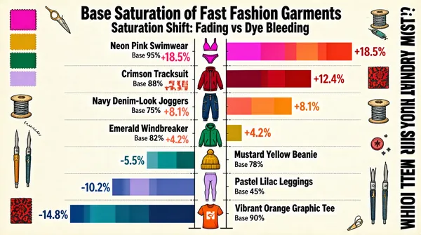 Fast Fashion Saturation Shift Infographic