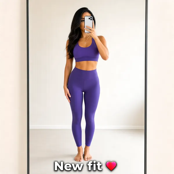 Trendy Yoga Fit Selfie