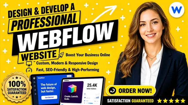 Professional Webflow Website Design & Development