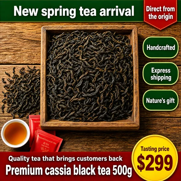 Premium Cassia Black Tea Product Image