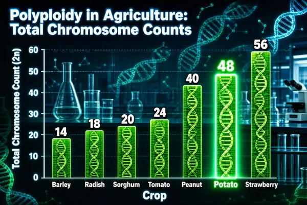 Polyploidy in Agriculture Chromosome Counts