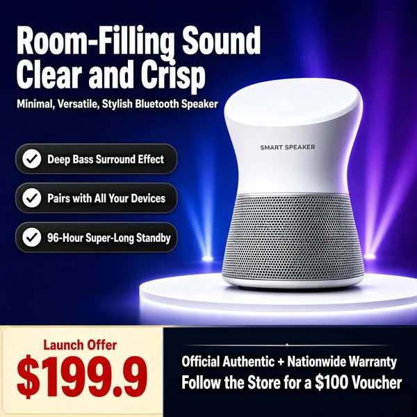 Room-Filling Sound Bluetooth Speaker