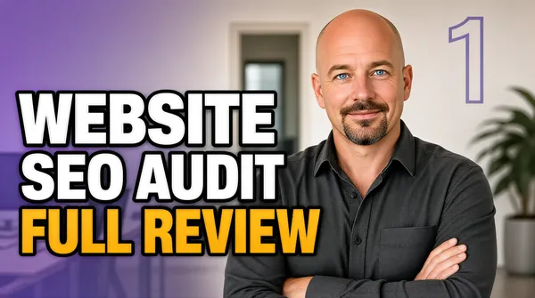 Website SEO Audit Full Review Podcast Cover