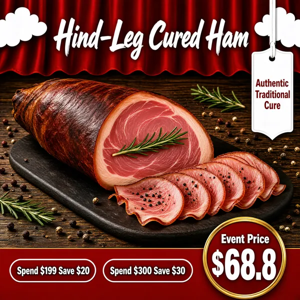 Artisan Cured Ham Festival Sale Banner