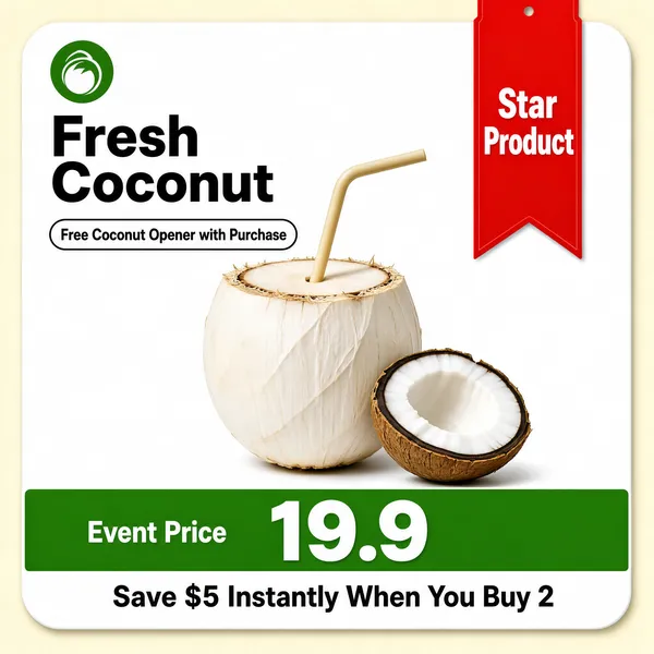 Fresh Young Coconut Product Image