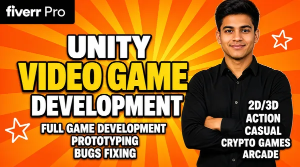Unity Game Development Gig Cover
