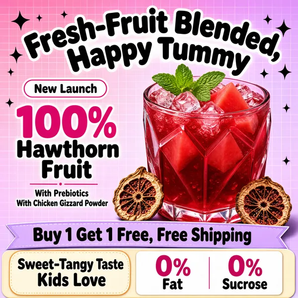 Fresh Hawthorn Drink Happy Tummy BOGO Deal