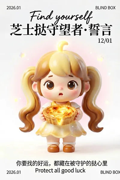 Cheese Tart Guardian Blind Box