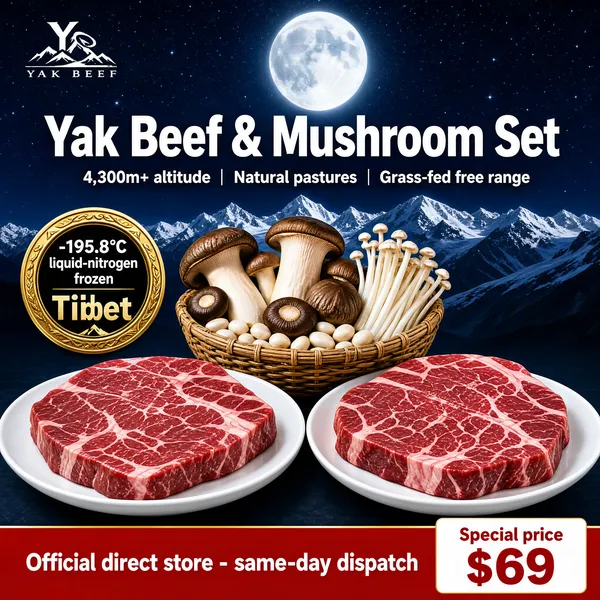 Yak Beef & Mushroom Set Premium Promo