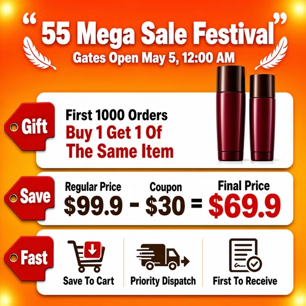 55 Mega Sale Festival Offer Board
