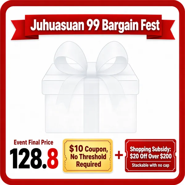 Juhuasuan 99 Bargain Fest Coupon Template