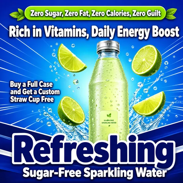 Zero Sugar Sparkling Water Summer Promo