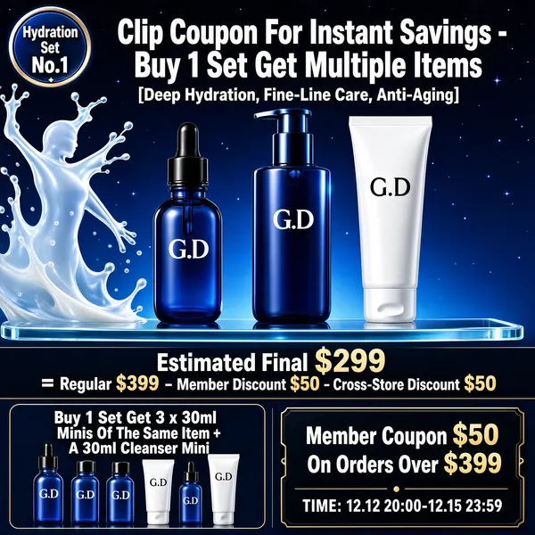 Midnight Hydration Skincare Set - 12.12 Exclusive Deal