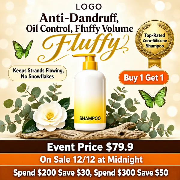 Botanical Anti-Dandruff Shampoo Promo