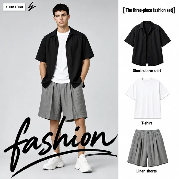 Street Style Menswear Fashion Set Showcase