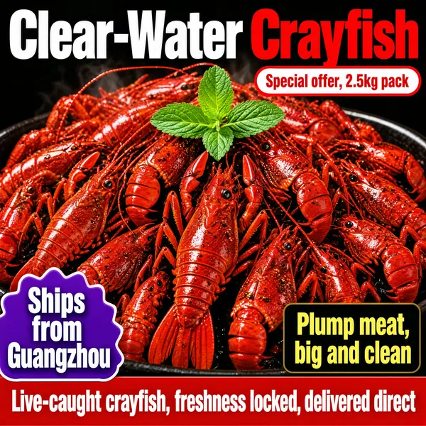 Clear-Water Crayfish Special Offer 2.5kg Pack