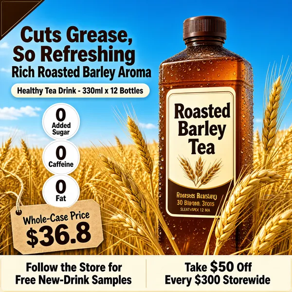 Roasted Barley Tea Harvest Product Shot
