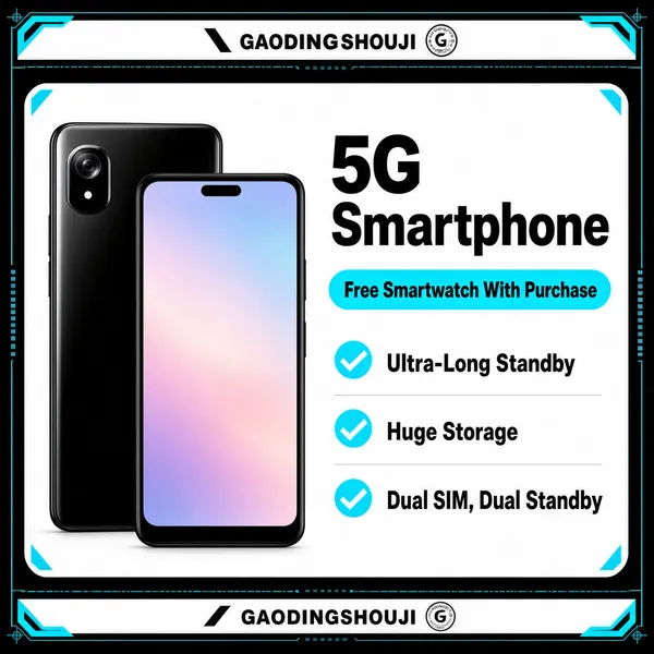 5G Smartphone E-Commerce Product Main Image