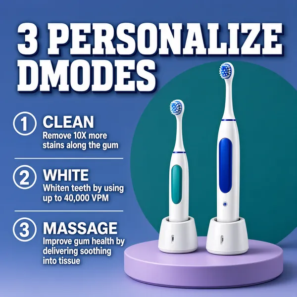 Electric Toothbrush Product Showcase
