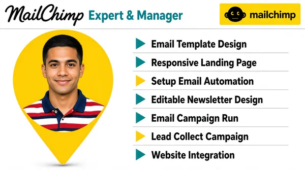 Mailchimp Expert Services Gig Cover