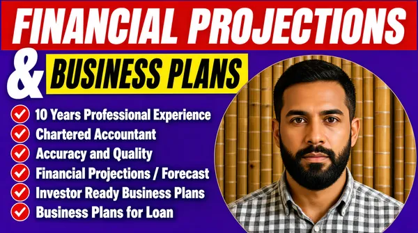 Financial Projections Business Plans Gig Cover