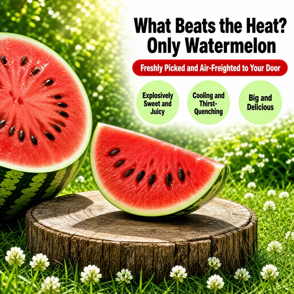 Refreshing Summer Watermelon E-Commerce Product