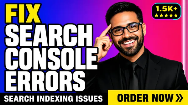 Fix Search Console Errors Gig Cover