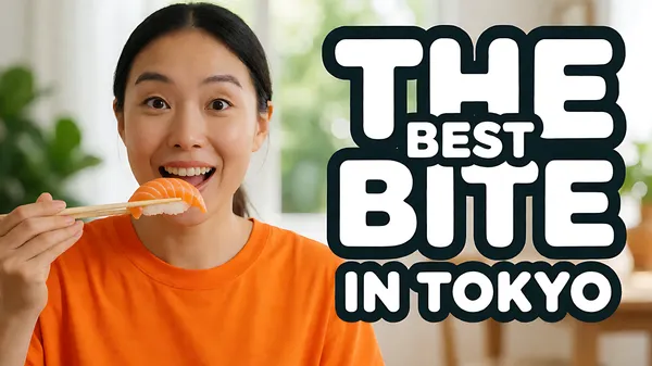 Food Vlogger Tries Tokyo Sushi