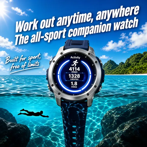 Work Out Anytime Anywhere Sports Watch