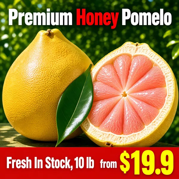 Premium Honey Pomelo Fresh Market