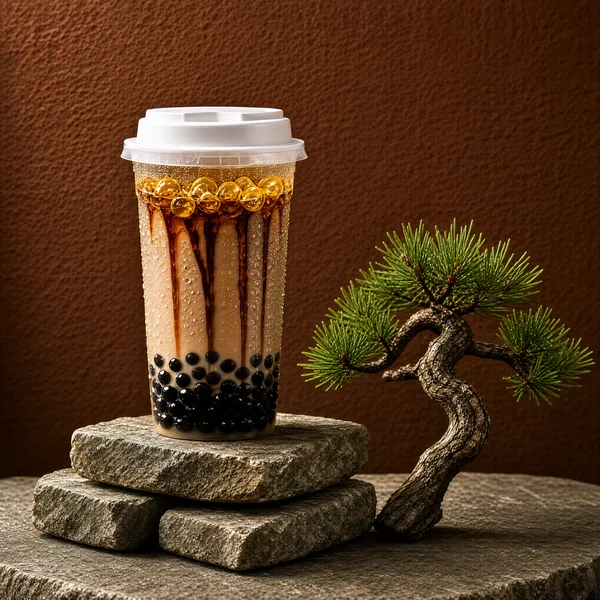 Artisanal Bubble Tea Oriental Still Life