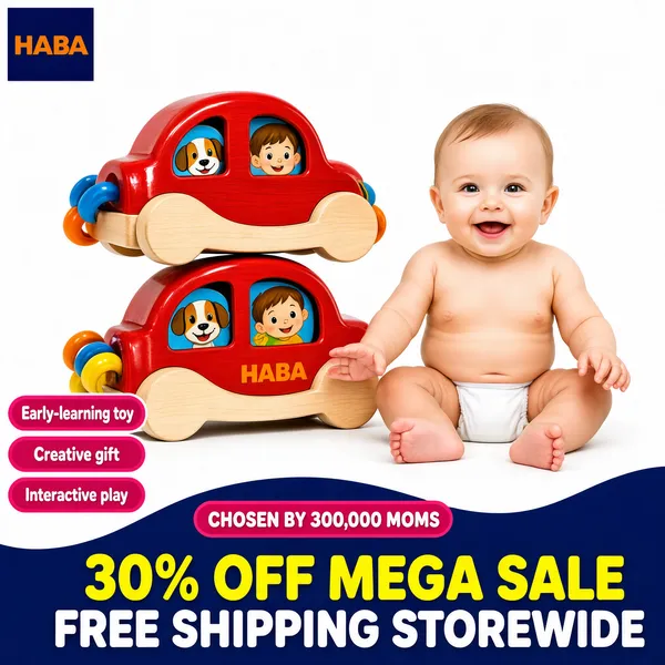 HABA Wooden Toy Cars Mega Sale