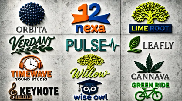 3D Embossed Logo Showcase Wall
