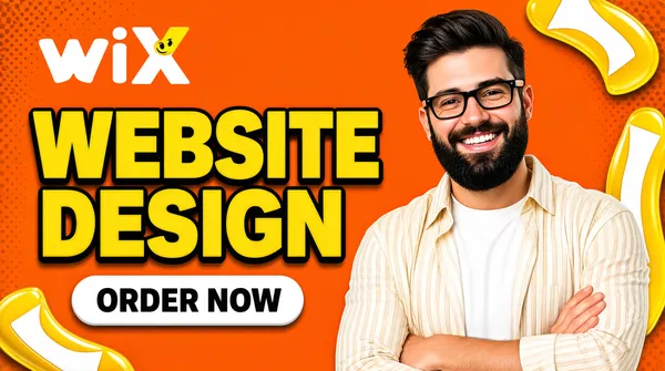 Wix Website Design Fiverr Gig Cover