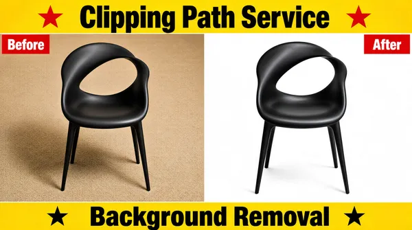 Clipping Path Service Before and After