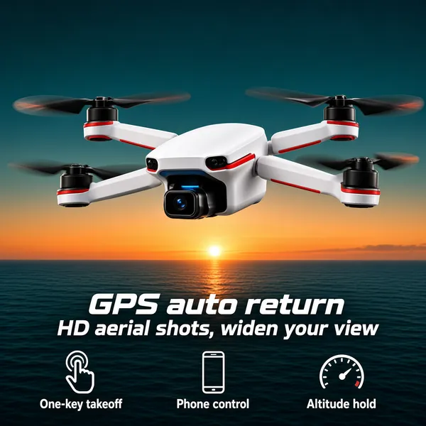 Drone Flight Adventure Poster