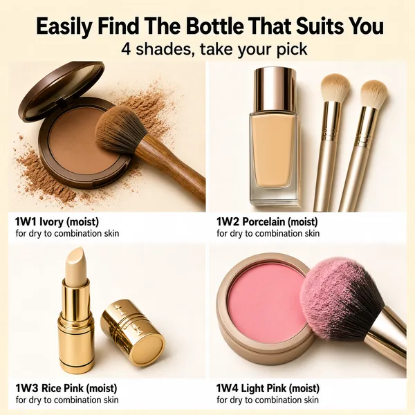 Cosmetics Shade Guide