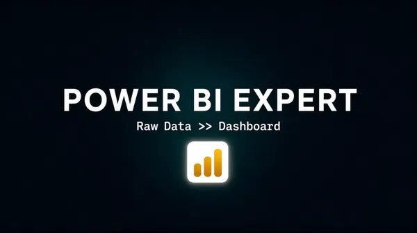 Power BI Expert Dashboard Services