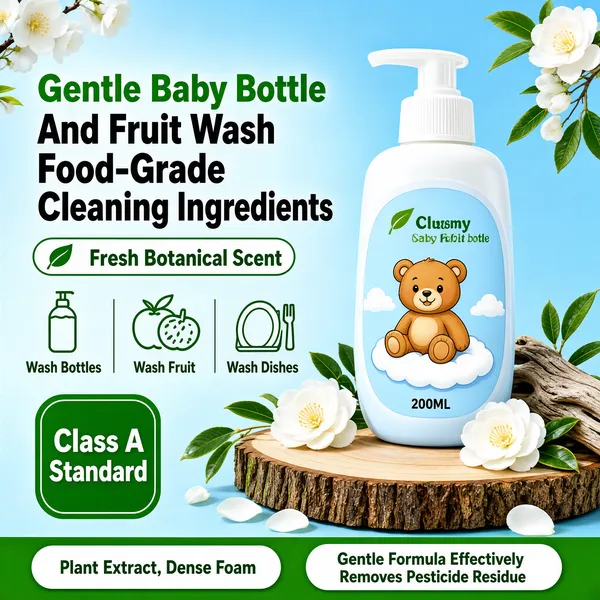 Gentle Baby Bottle & Fruit Wash Cleaner