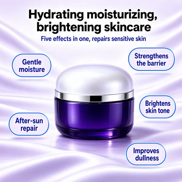 Hydrating Moisturizing Brightening Skincare Jar