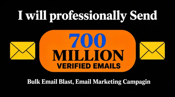 Bulk Email Marketing Gig Cover